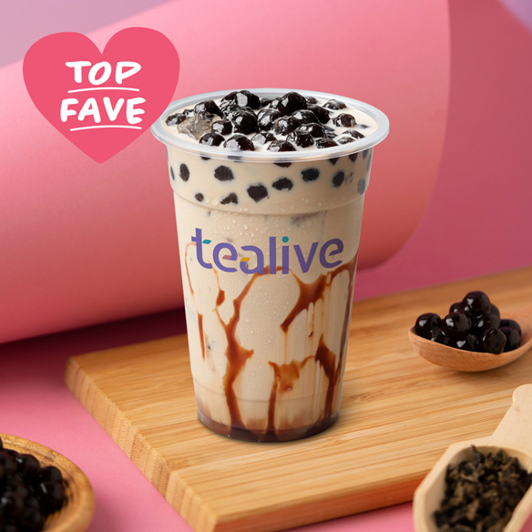 Signature Pearl Milk Tea Tealive